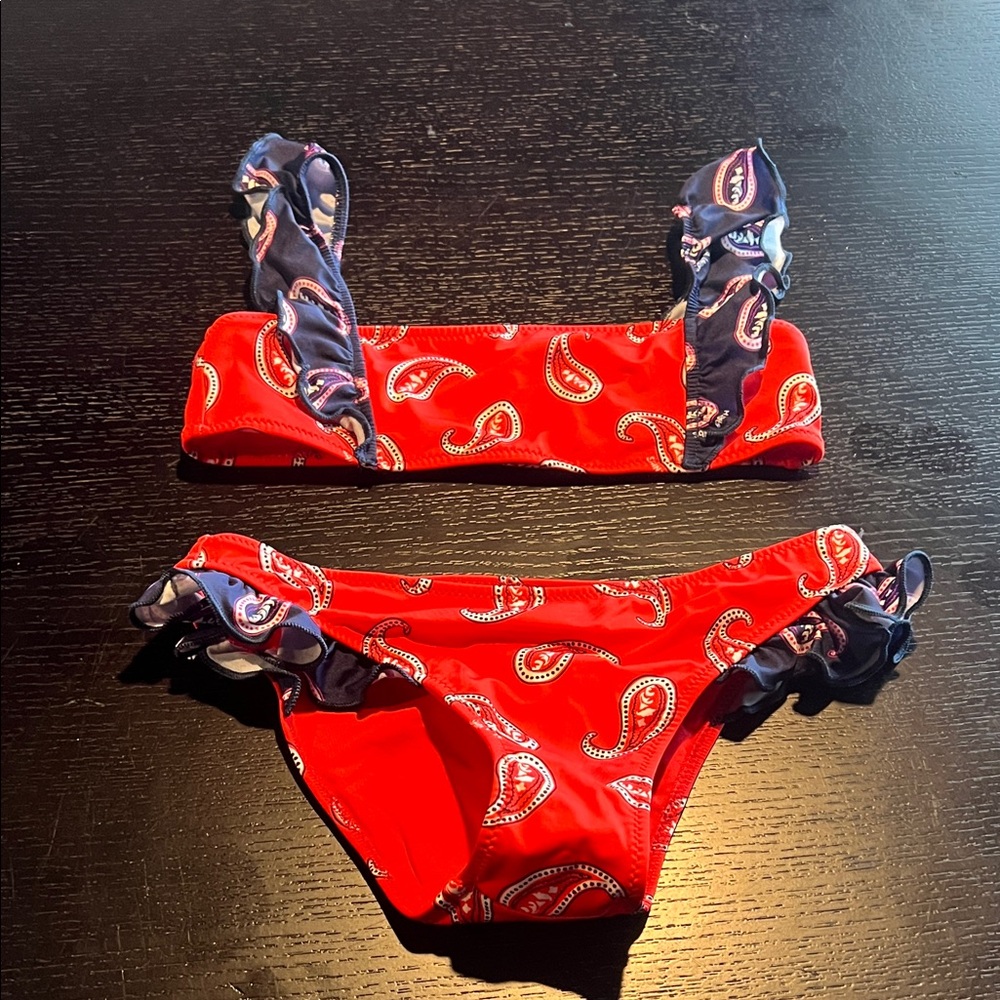 Saint Barth little girl two piece. Size 8.